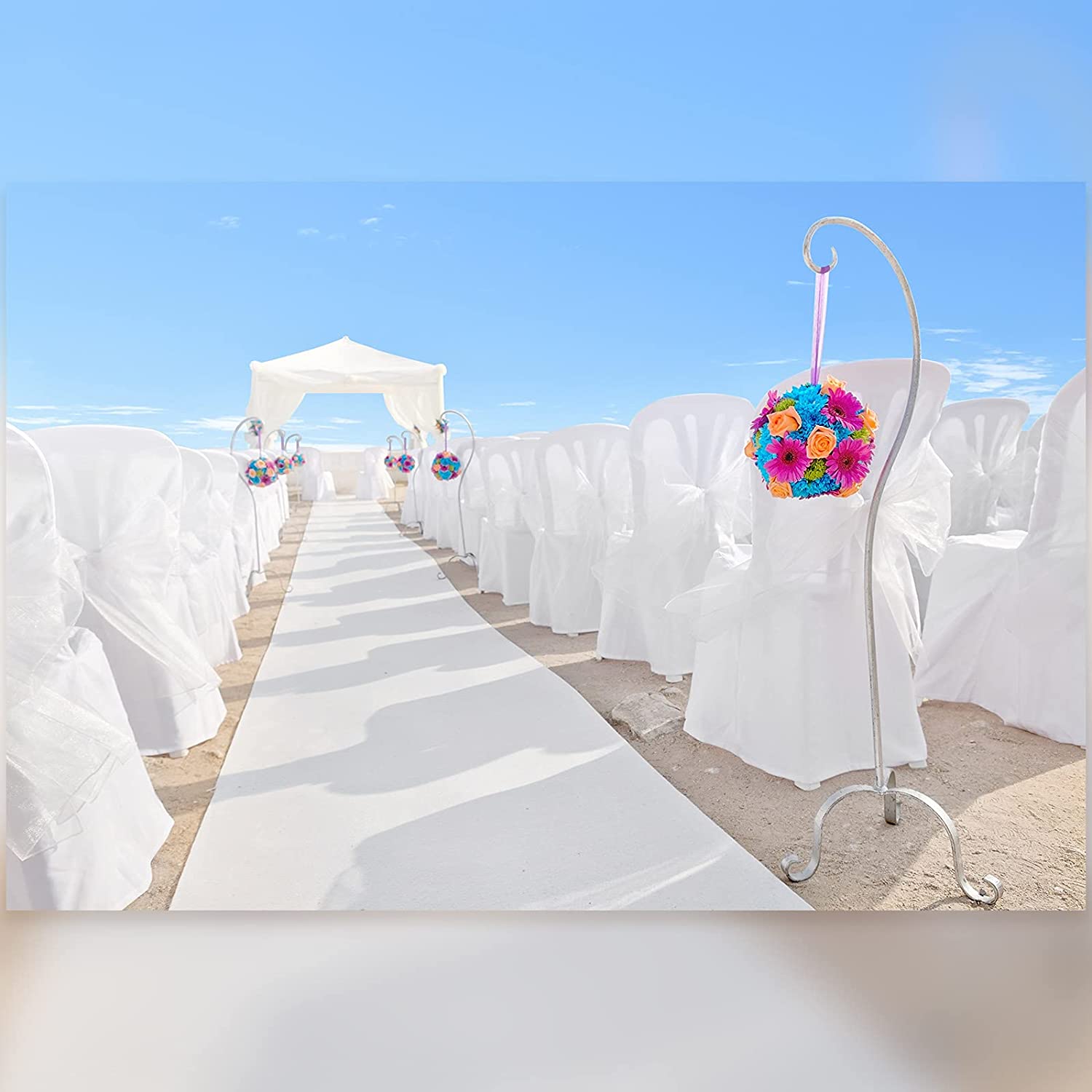 Aisle Runner White - Wedding White Carpet Anti slip Corridor