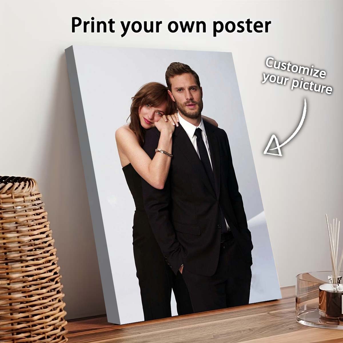Wedding Party Supply - Custom Print Canvas Painting From Your