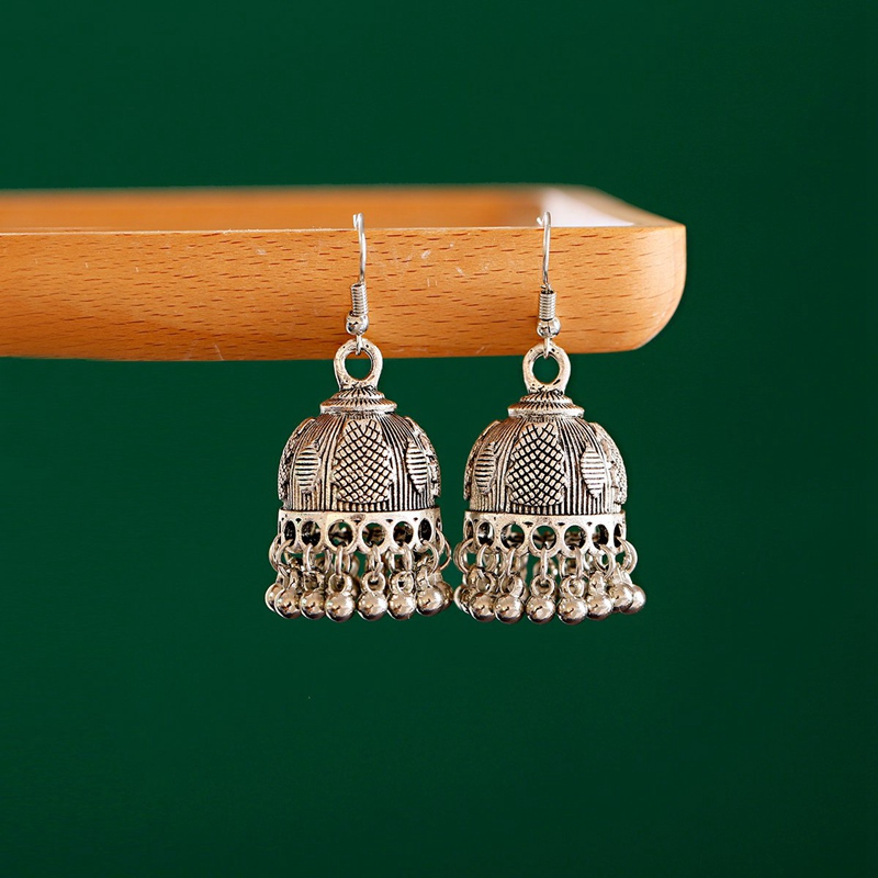 Indian Wedding Supply - Ethnic Retro Silver Color Flower Alloy