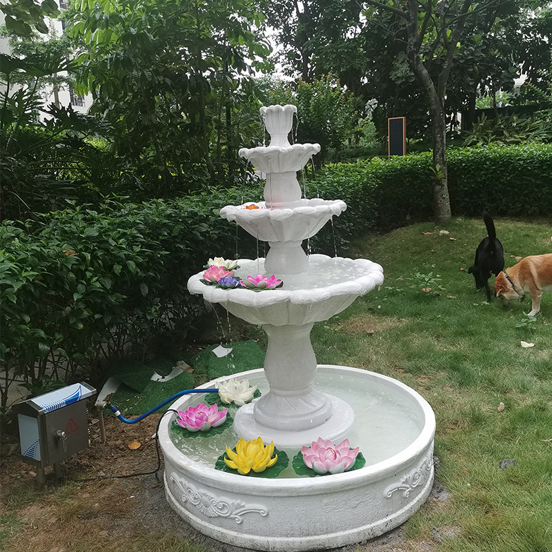 European style three-story wed - Wedding Fountain review and price