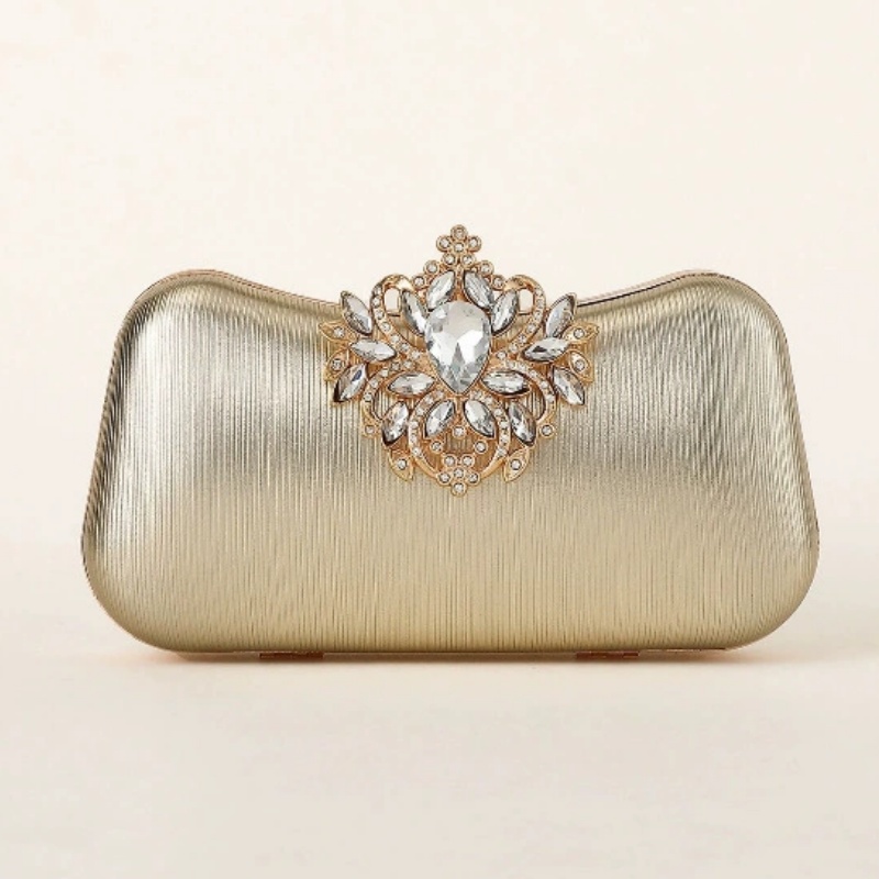 Dark Green Velvet Clutch Bag L - Wedding Vendor review and price