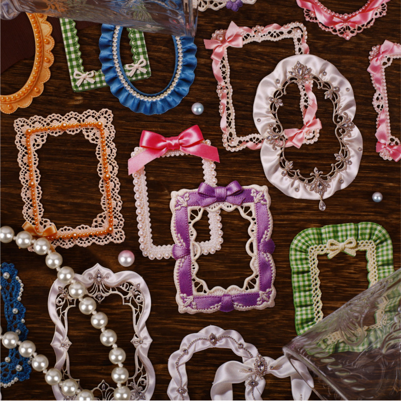 8 Sheets Vintage Ribbon Border - Papercraft Supply Ribbon review and price