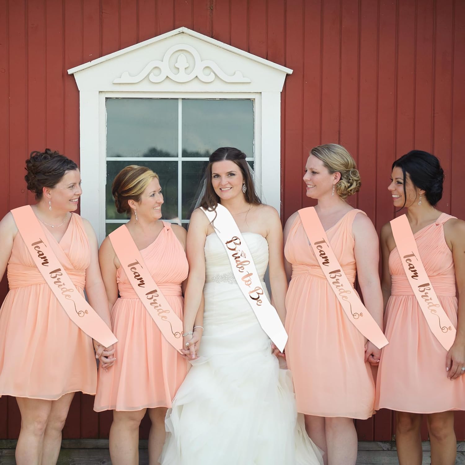 25pcs/set of rose Golden sash  - Bride Tribe Sash review and price