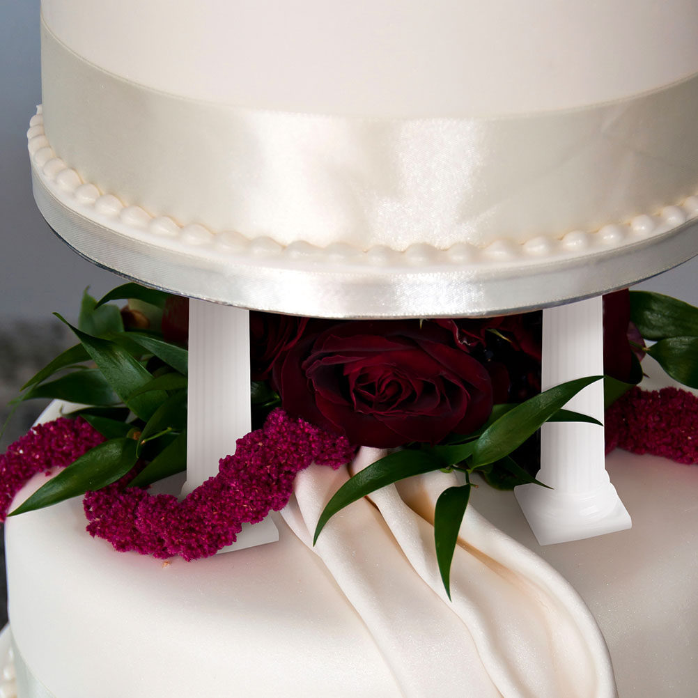 4Pcs Roman Column Cake Pillars - Wedding Support review and price