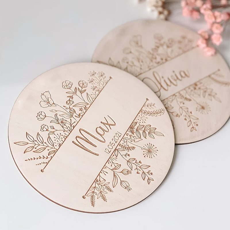 Personalized Floral Engraved N - Wedding Party Supply review and price