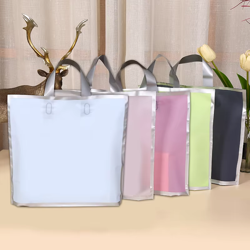 50Pcs Frosted hand shopping ba - Wedding Party Supply Store review and price