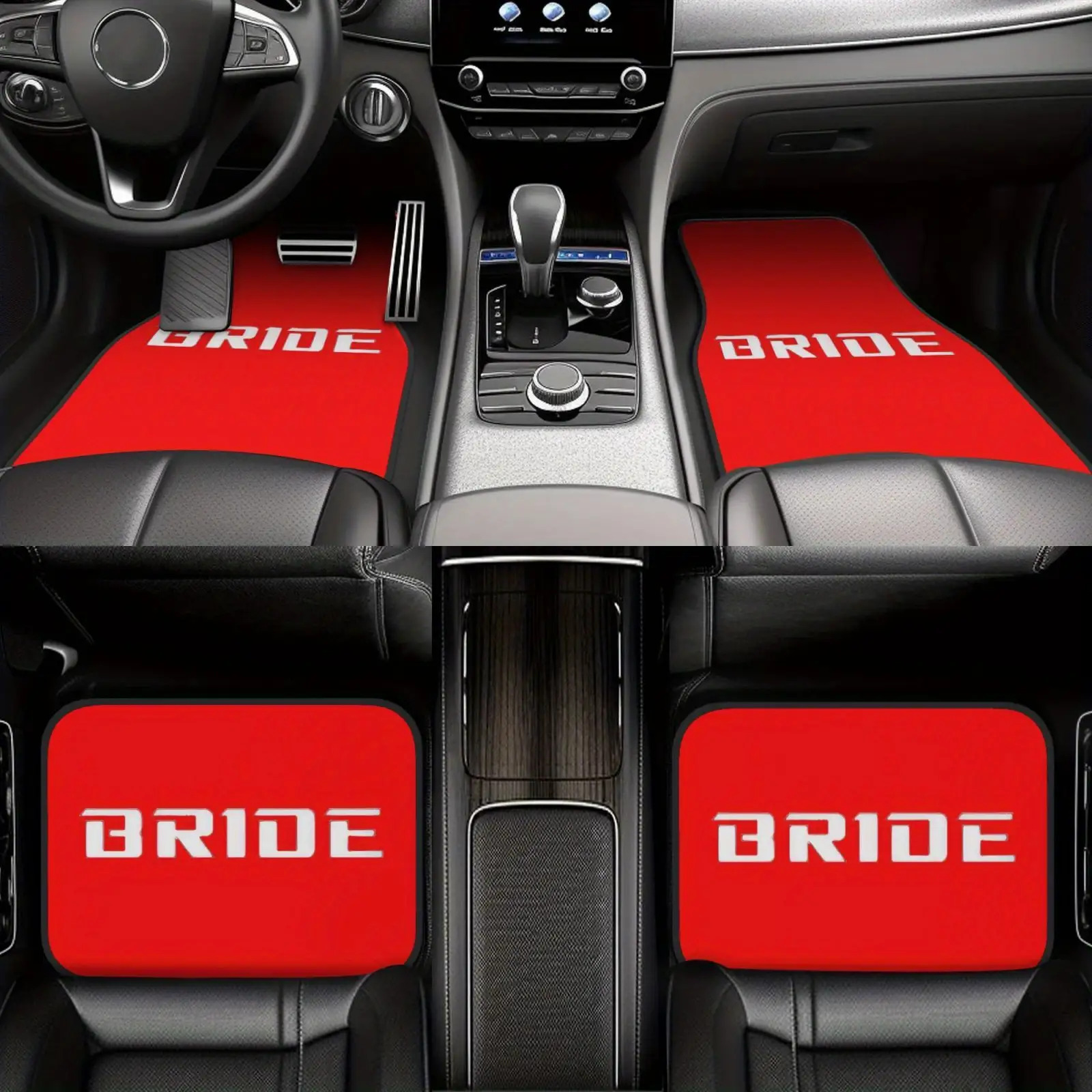 Red Bride Letter Car Floor Mat - Wedding Tap review and price