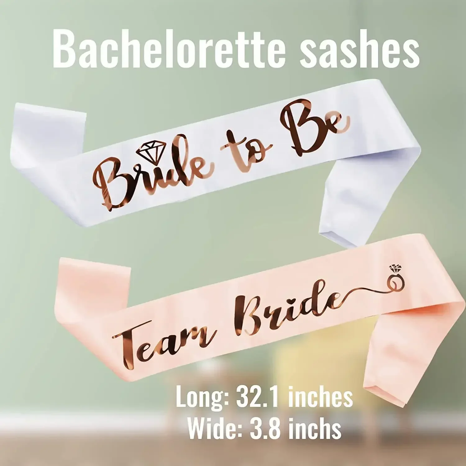 1Set Rose Gold Team Bride To B - Bride Tribe Sash review and price