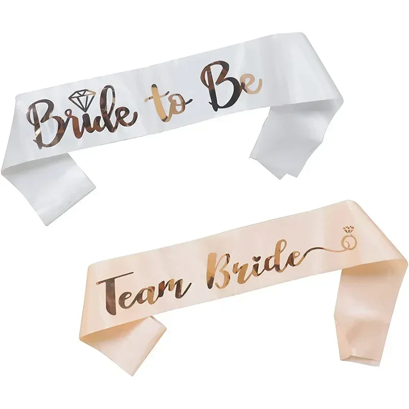 1Set Rose Gold Team Bride To B - Bride Tribe Sash review and price