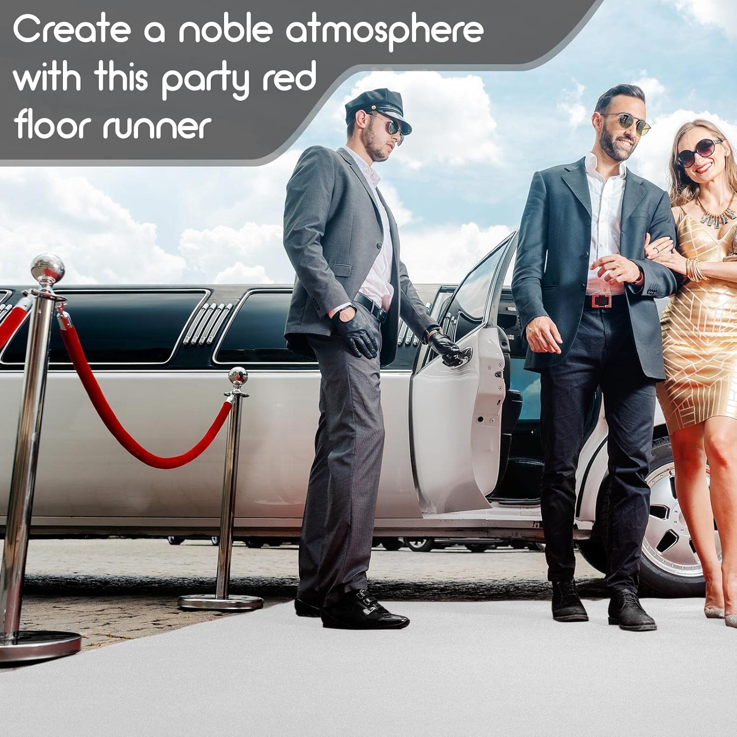 Durable Wedding Carpet, Suitab - Aisle Runner White review and price