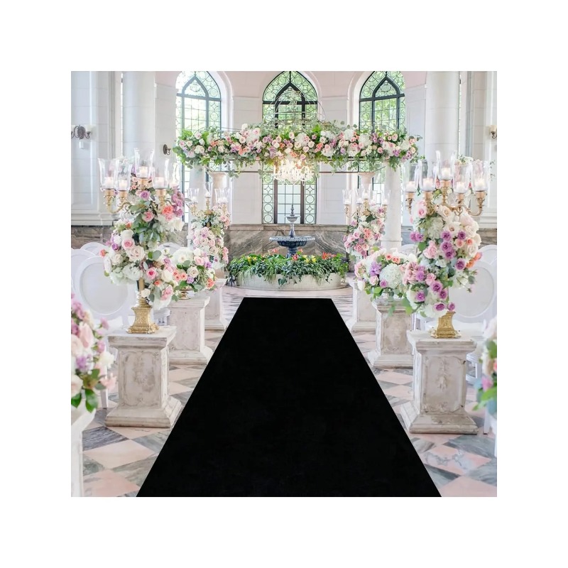 Durable Wedding Carpet, Suitab - Aisle Runner White review and price