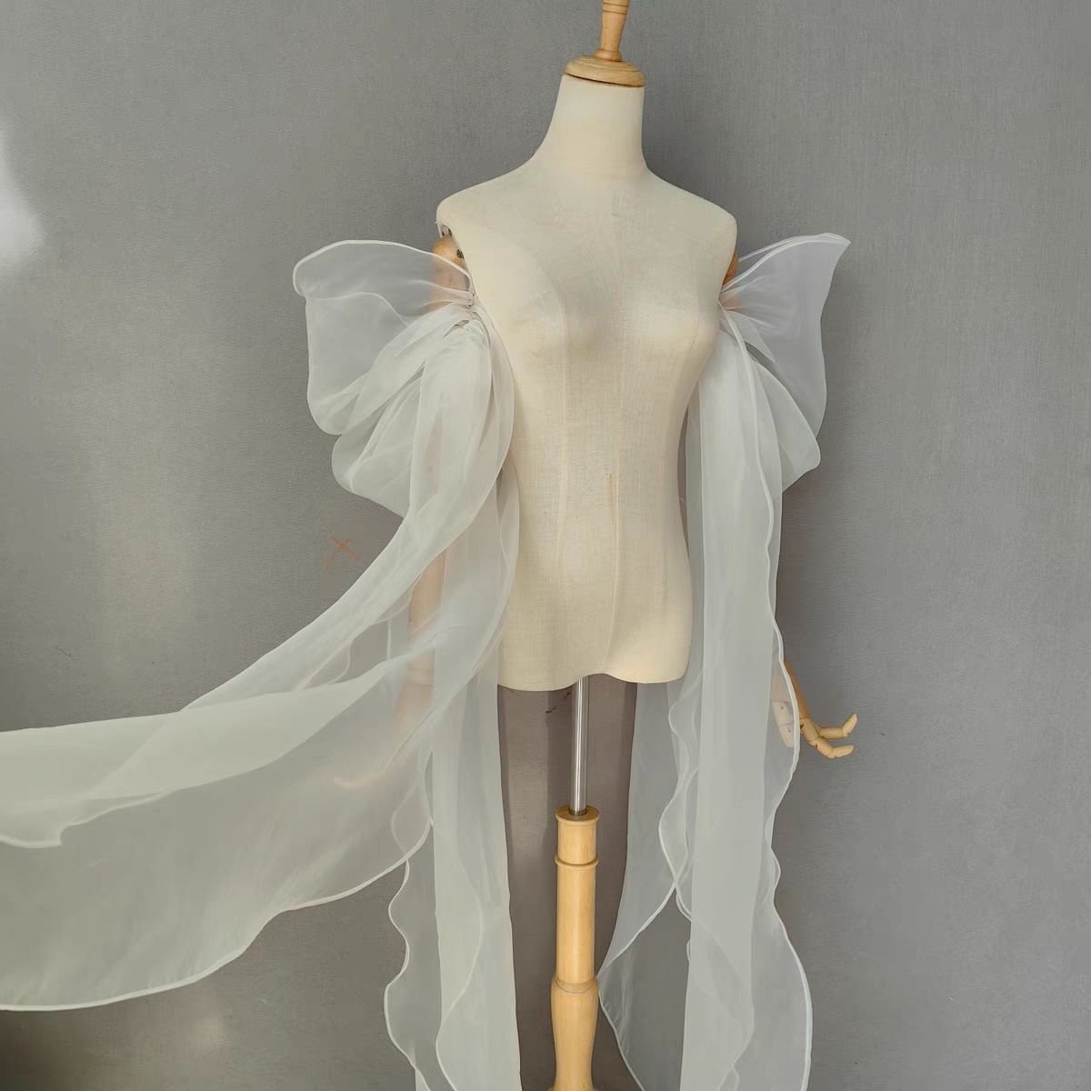 Bridal Sleeve Organza Detachab - Wedding Dress Supply review and price