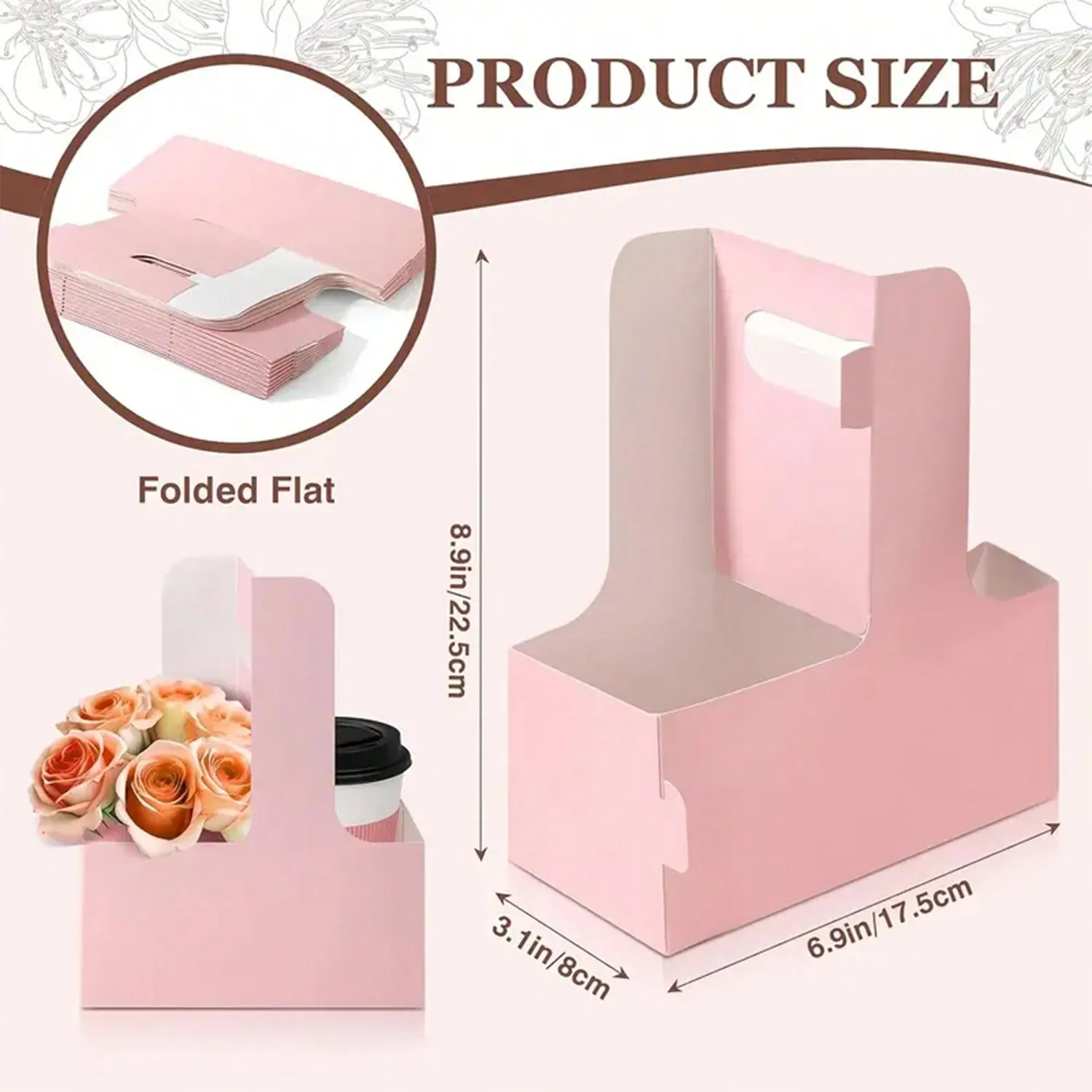 Kraft Paper Flower Bouquet Gif - Wedding Fountain review and price