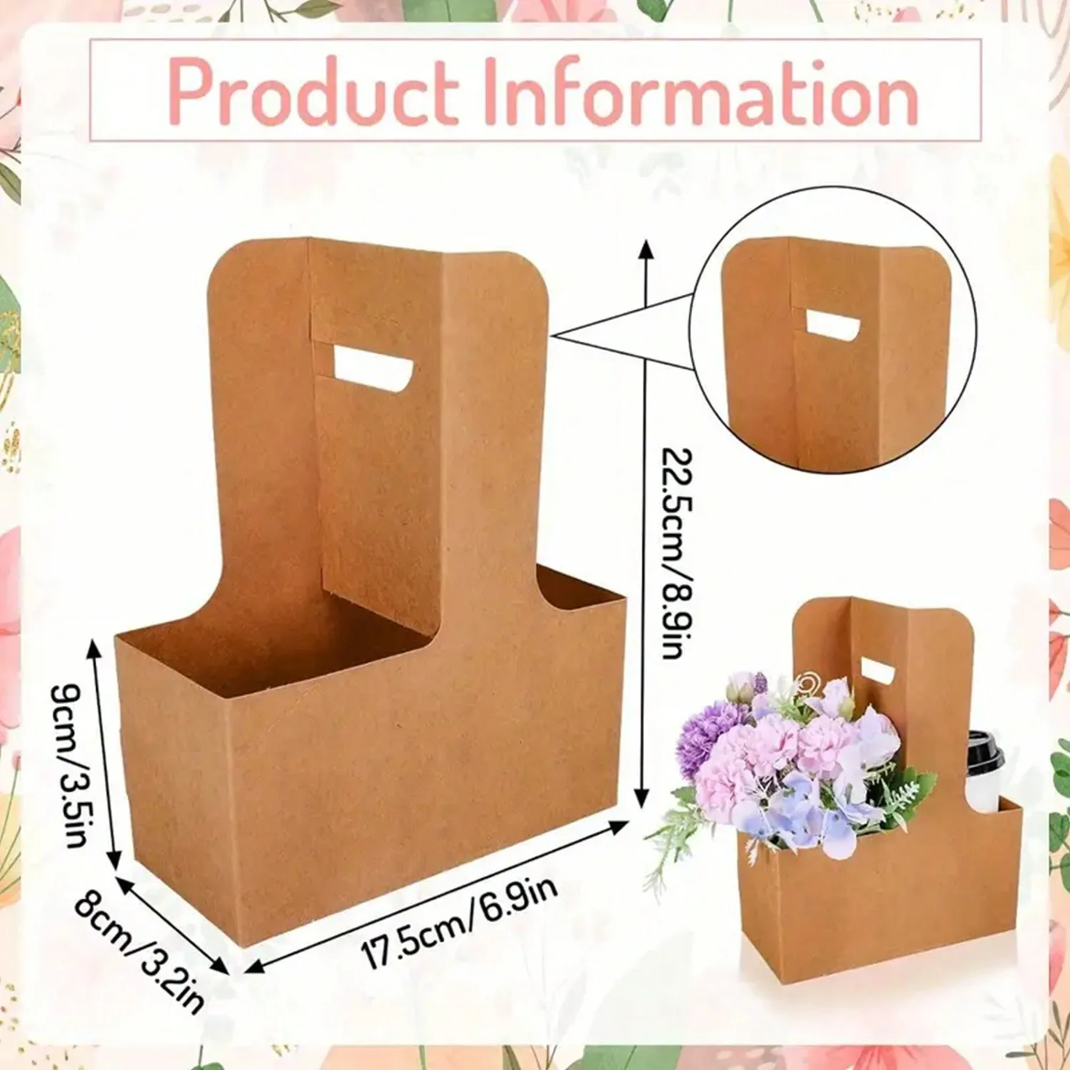 Kraft Paper Flower Bouquet Gif - Wedding Fountain review and price