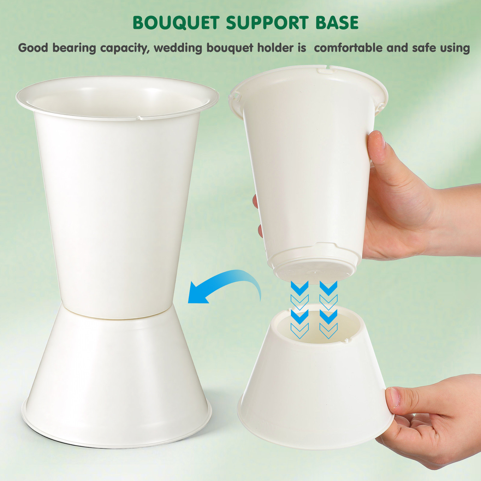 5Pcs Bouquet Holder Plastic We - Wedding Support review and price