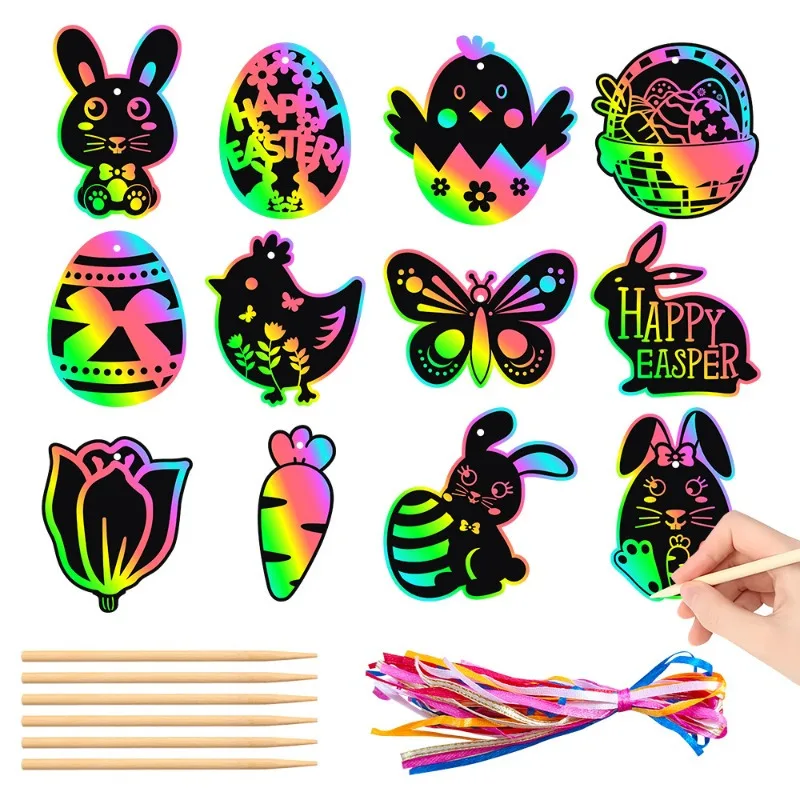 Scratch Paper Cards with Woode - Papercraft Supply Ribbon review and price