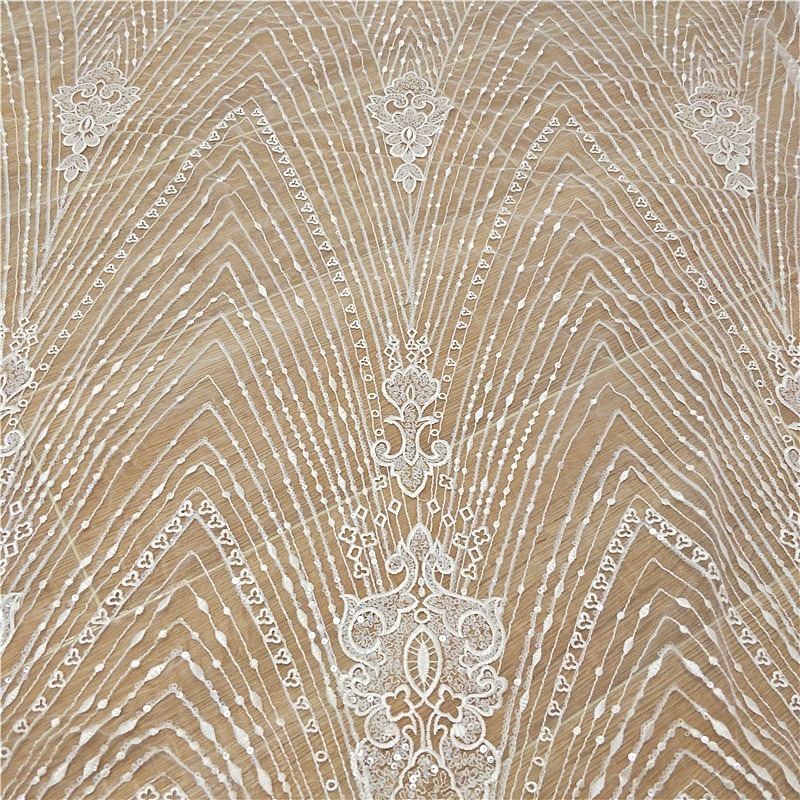 New Striped Lace Embroidery Se - Wedding Dress Supply review and price