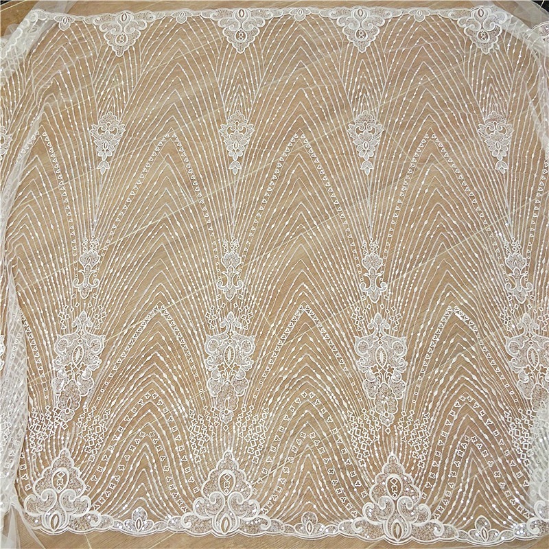 New Striped Lace Embroidery Se - Wedding Dress Supply review and price