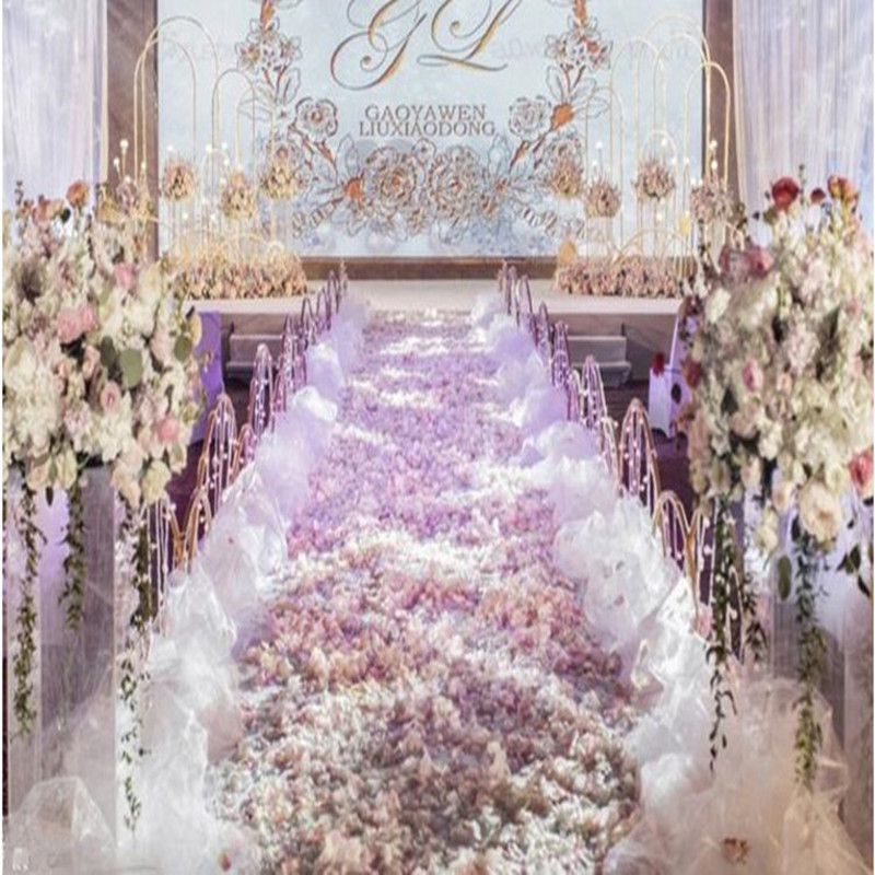 Elegant White Wedding Decorati - Aisle Runner White review and price