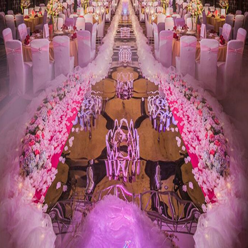 Elegant White Wedding Decorati - Aisle Runner White review and price