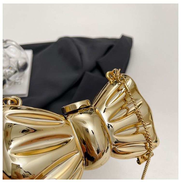 Glossy Gold Metal Bow Shaped M - Wedding Vendor review and price