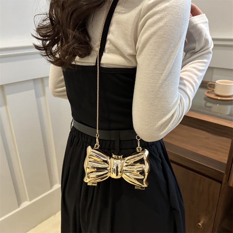 Glossy Gold Metal Bow Shaped M - Wedding Vendor review and price