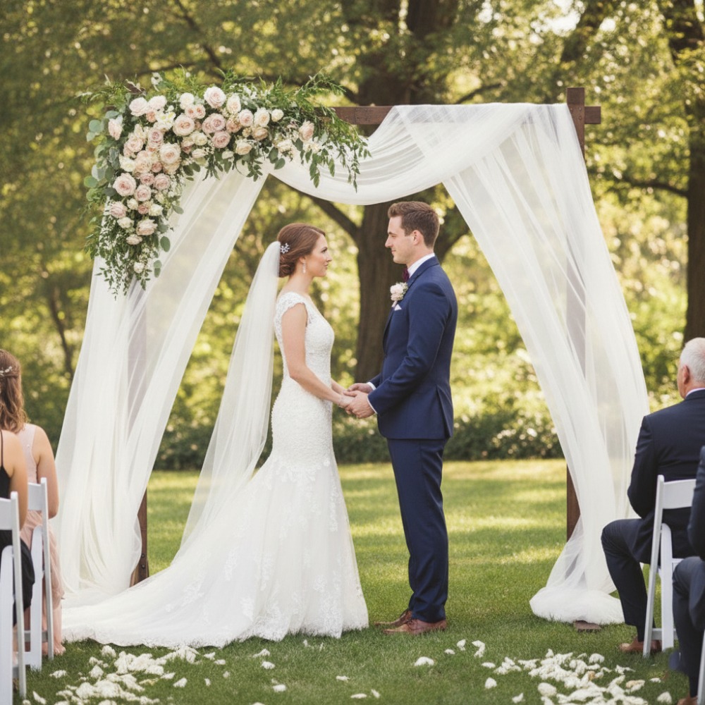 Forest Theme Wooden Wedding Ar - Wedding Support review and price