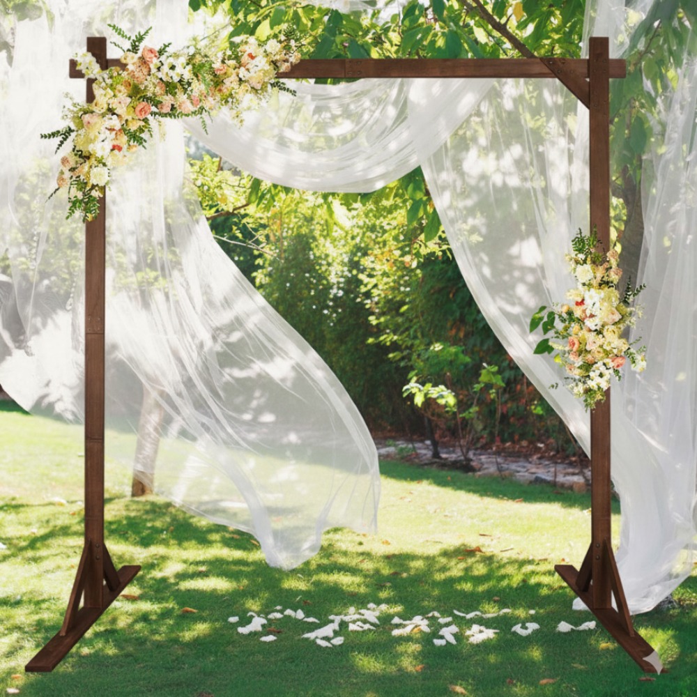 Forest Theme Wooden Wedding Ar - Wedding Support review and price
