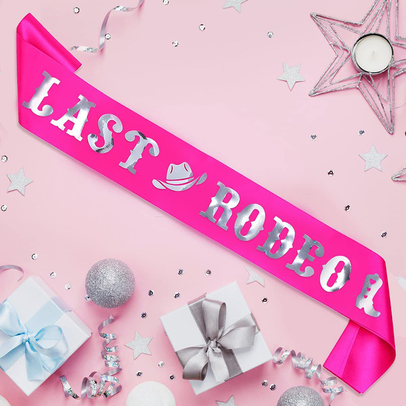 1Pcs Last Rodeo Sash Bachelore - Bride Tribe Sash review and price