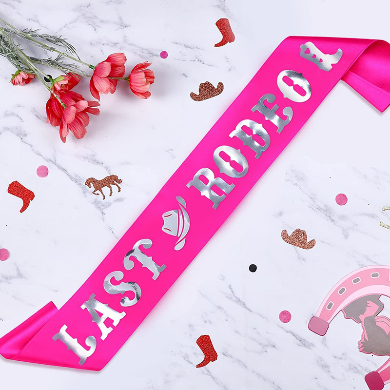 1Pcs Last Rodeo Sash Bachelore - Bride Tribe Sash review and price