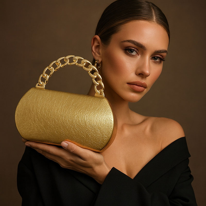 Luxury Gold Metal Buckle Box C - Wedding Vendor review and price