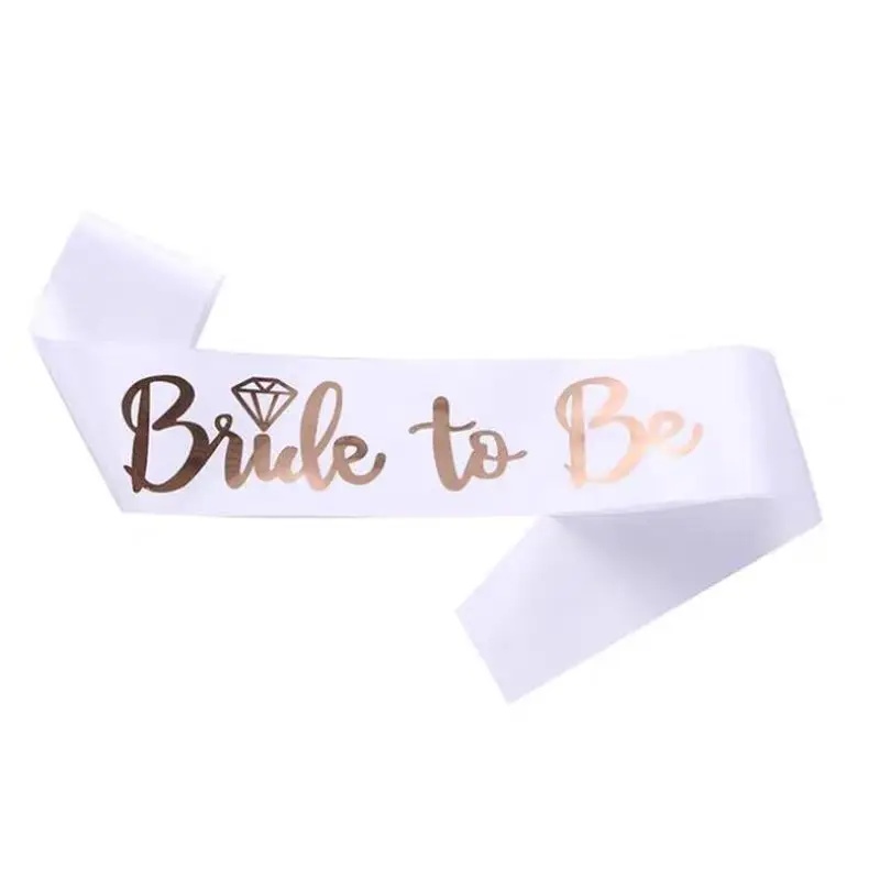 1 Set Bridal Sash Rose Gold De - Bride Tribe Sash review and price