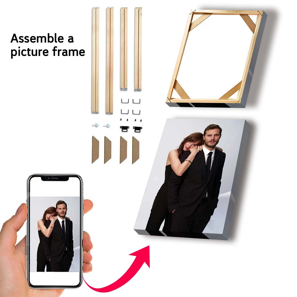 Custom Print Canvas Painting F - Wedding Party Supply review and price