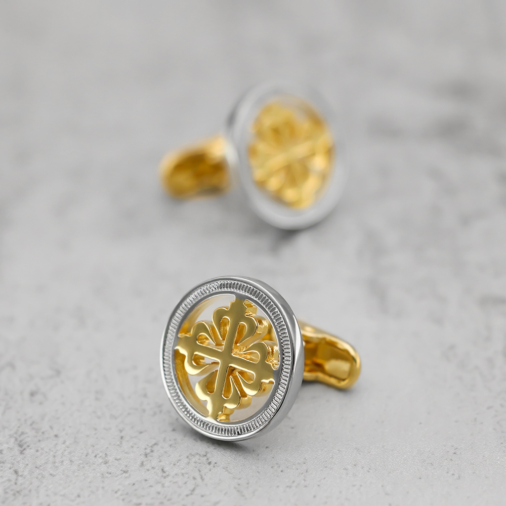 Luxury Iris Flower Cufflinks H - Wedding Supply Factory review and price