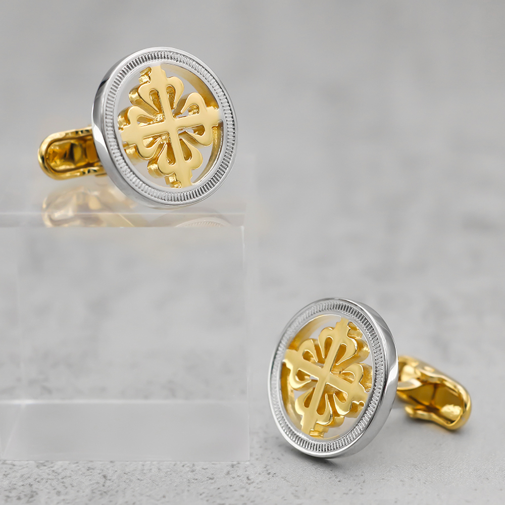 Luxury Iris Flower Cufflinks H - Wedding Supply Factory review and price