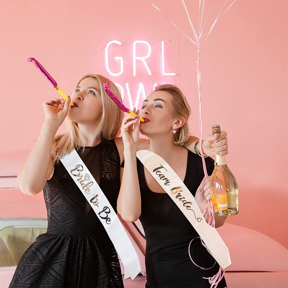 1Set Rose Gold Team Bride To B - Bride Tribe Sash review and price