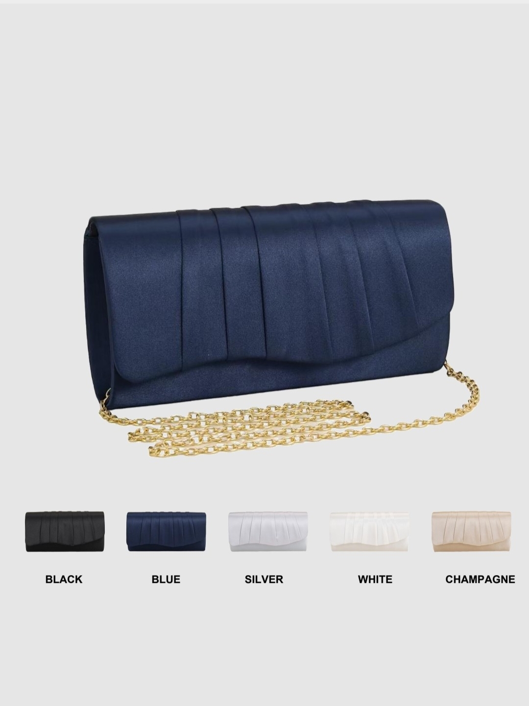 Ladies Dinner Bag Pleated Soli - Wedding Vendor review and price