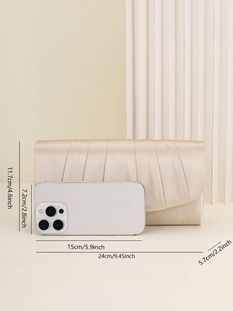 Ladies Dinner Bag Pleated Soli - Wedding Vendor review and price