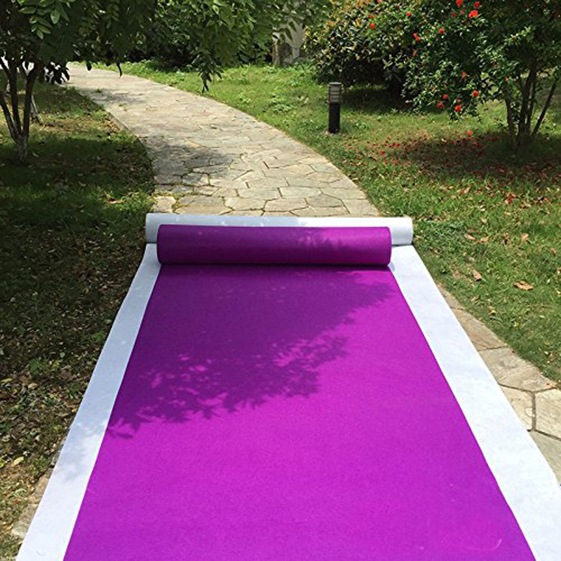 Pure Purple Non-woven Fabric W - Wedding Tap review and price