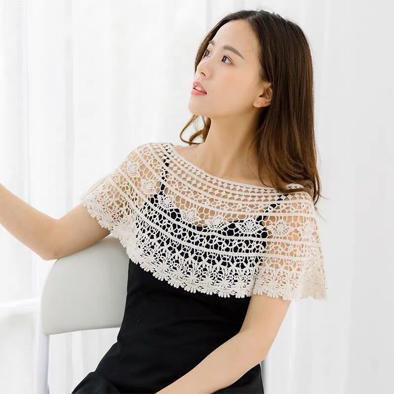 Women Knit Hollow Out Shawl Wr - Wedding Dress Supply review and price