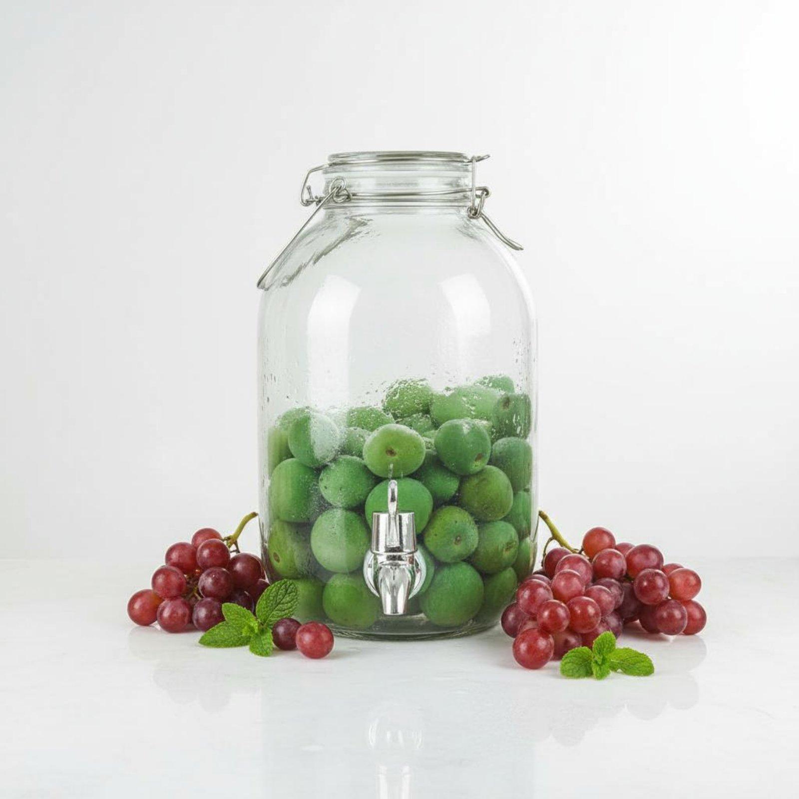 Glass Jar with Spigot Large Dr - Wedding Tap review and price