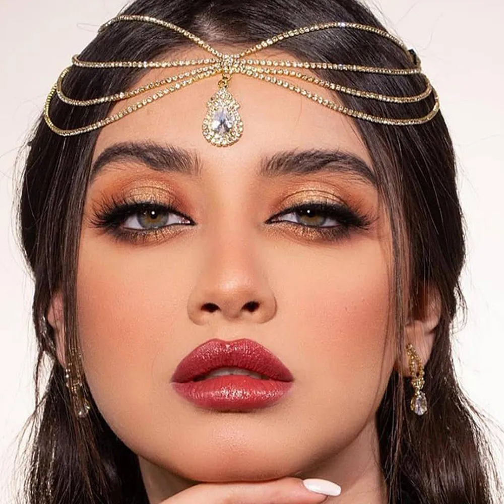 XSBODY Boho Bridal Rhinestone  - Indian Wedding Supply review and price