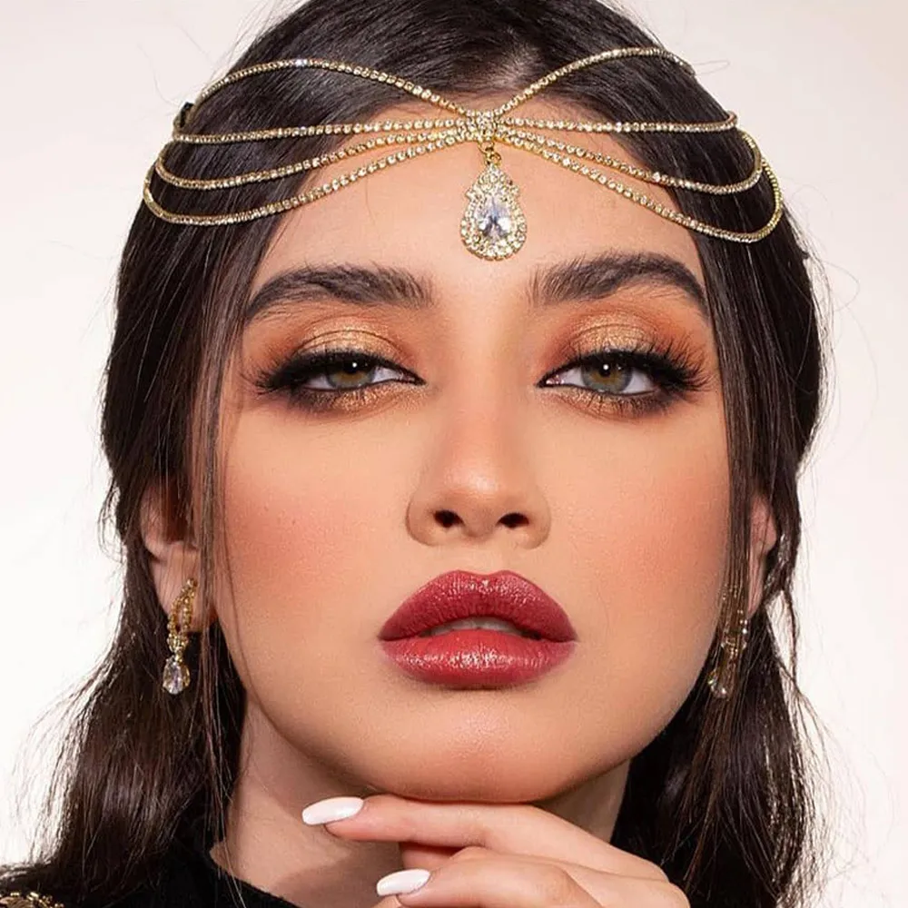 XSBODY Boho Bridal Rhinestone  - Indian Wedding Supply review and price