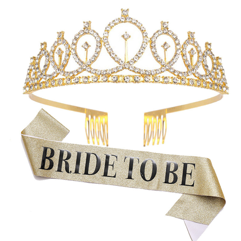 1set Rose Gold Bride to Be Sat - Bride Tribe Sash review and price