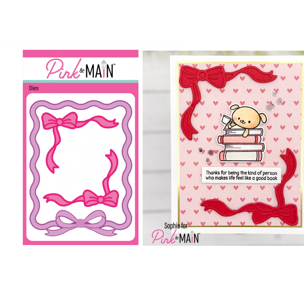 Ribbons and Bows Frames Metal  - Papercraft Supply Ribbon review and price