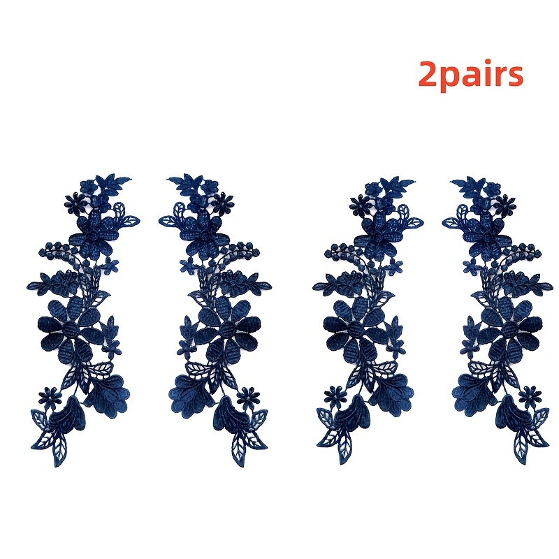 2 Pairs High-quality Floral La - Wedding Dress Supply review and price