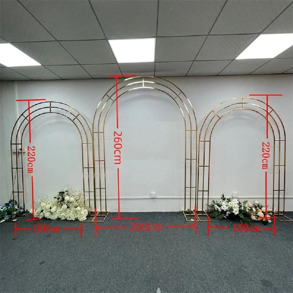 Metallic Gold Wedding Arch Sta - Wedding Party Supply Store review and price