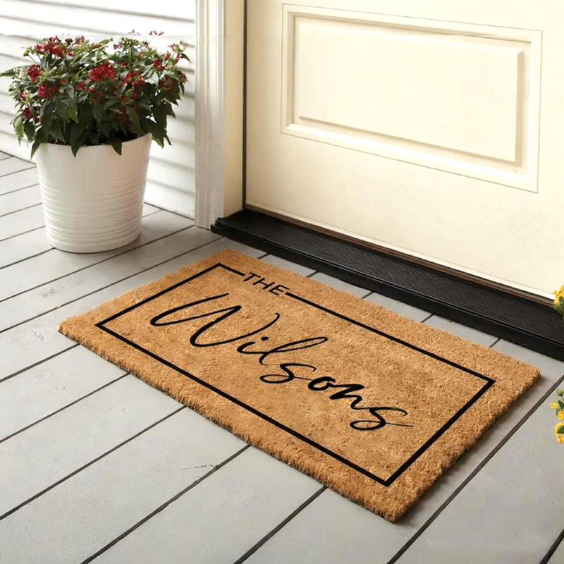 Personalized Entrance Door Mat - Wedding Tap review and price