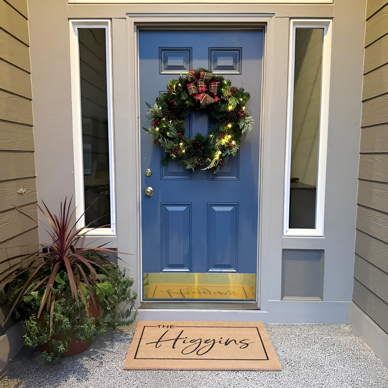 Personalized Entrance Door Mat - Wedding Tap review and price