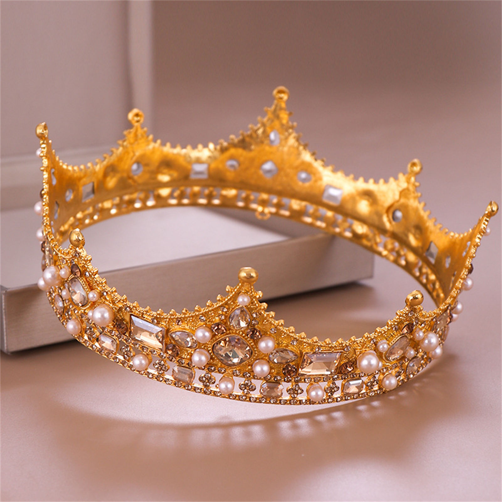 Bridal Crown Rhinestone Tiara  - Wedding Party Supply review and price